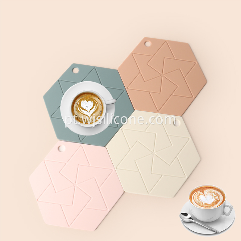 silicone coffee cup coaster